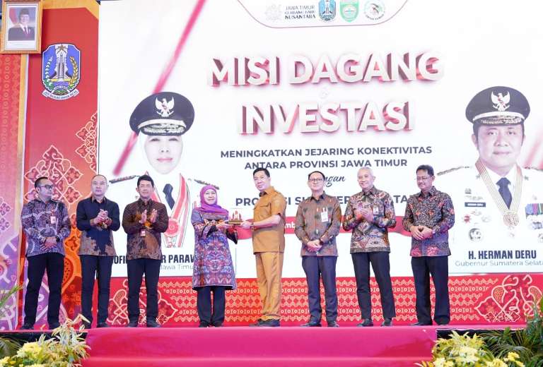 Sinergi Bank Jatim dan Pemprov Jatim di Misi Dagang Palembang Capai Rp 1 Triliun