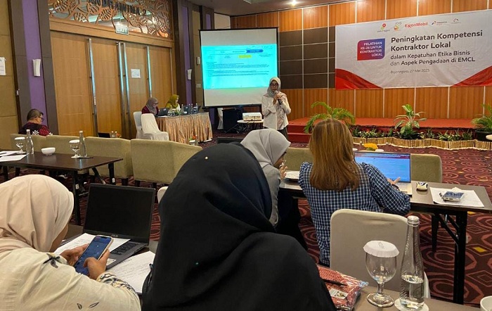 Kontraktor Lokal di Blok Cepu Berlatih dan Berbagi Pengalaman untuk Tingkatkan Daya Saing