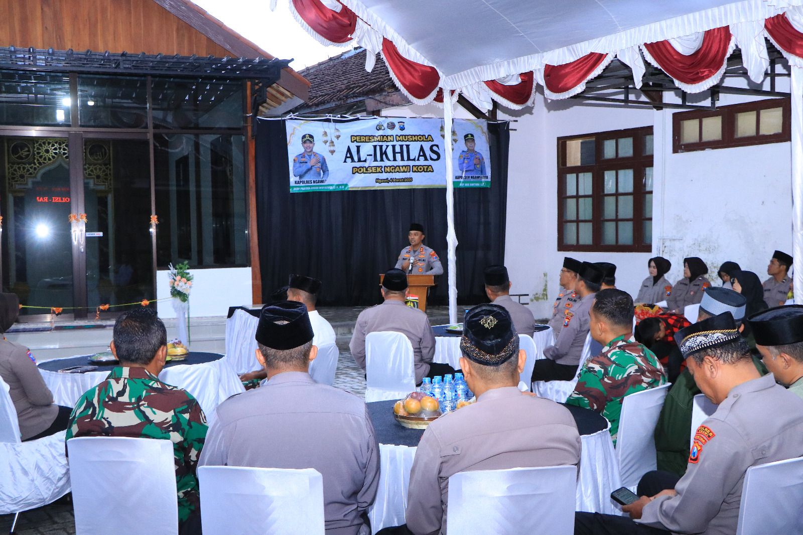 Kapolres Ngawi Resmikan Mushola Al Ikhlas Polsek Ngawi Kota