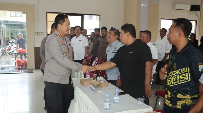 Kapolres Nganjuk Ajak Wartawan dan Netizen Bersinergi Jaga Kondusivitas Wilayah