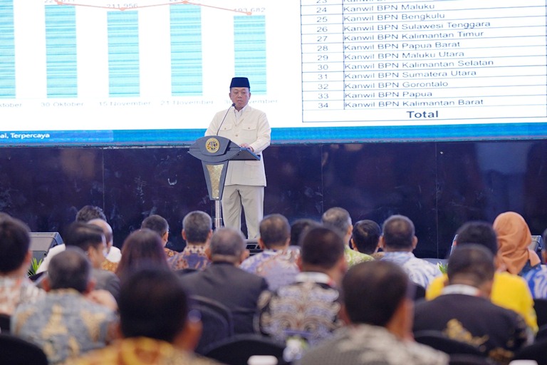 Buka Rakernas 2025, Nusron: Hasilkan Keputusan Optimal dan Berkualitas untuk Meningkatkan Pelayanan Masyarakat