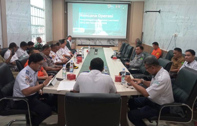 KSOP Kalianget Matangkan Persiapan Angkutan Laut Nataru 2025-2026, Hadirkan Kebaikan Kuatkan Harapan