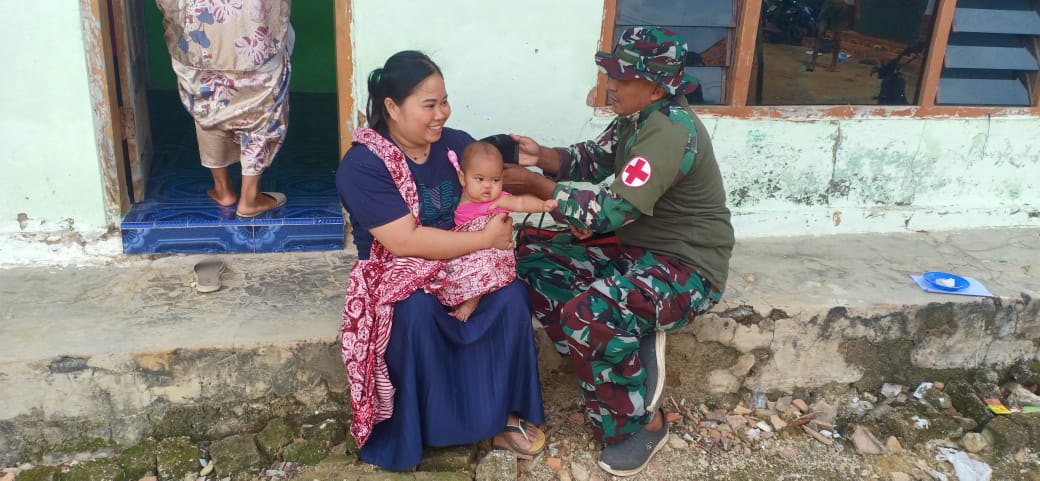 TMMD ke-127 Hadirkan Layanan Kesehatan Gratis bagi Warga Desa