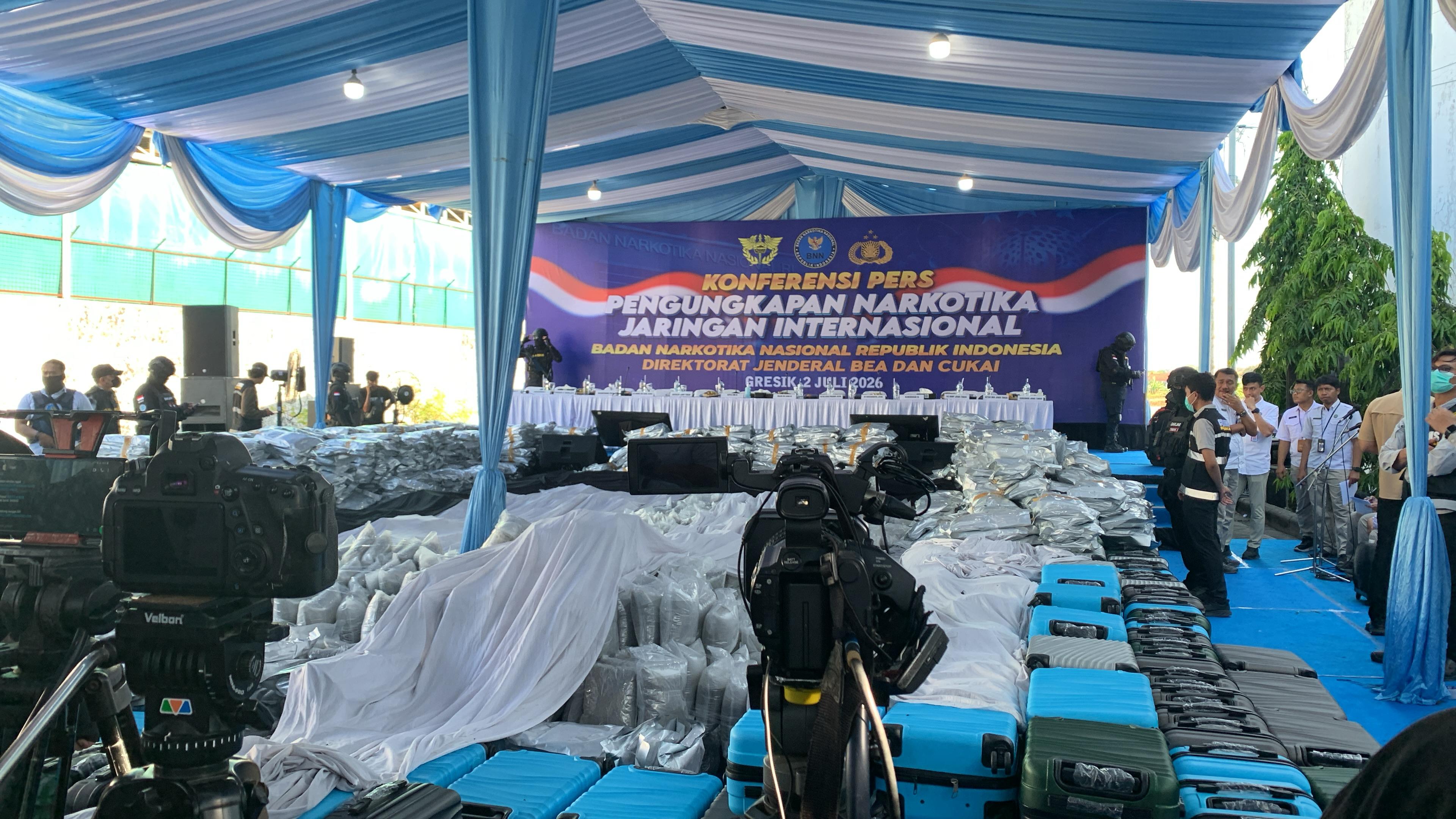 BNNP Jatim Sita 3 Ton Ganja di Gresik, Pengungkapan Terbesar dalam Sejarah Indonesia