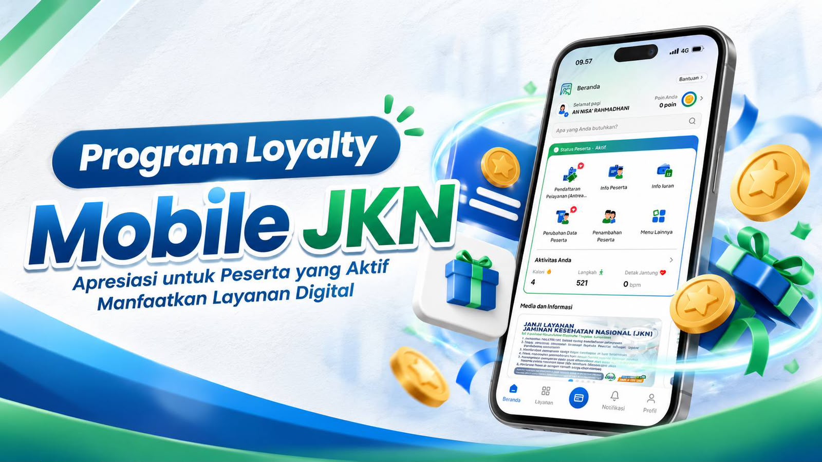 Kemudahan dalam Genggaman Layanan Program Loyalty di Mobile JKN
