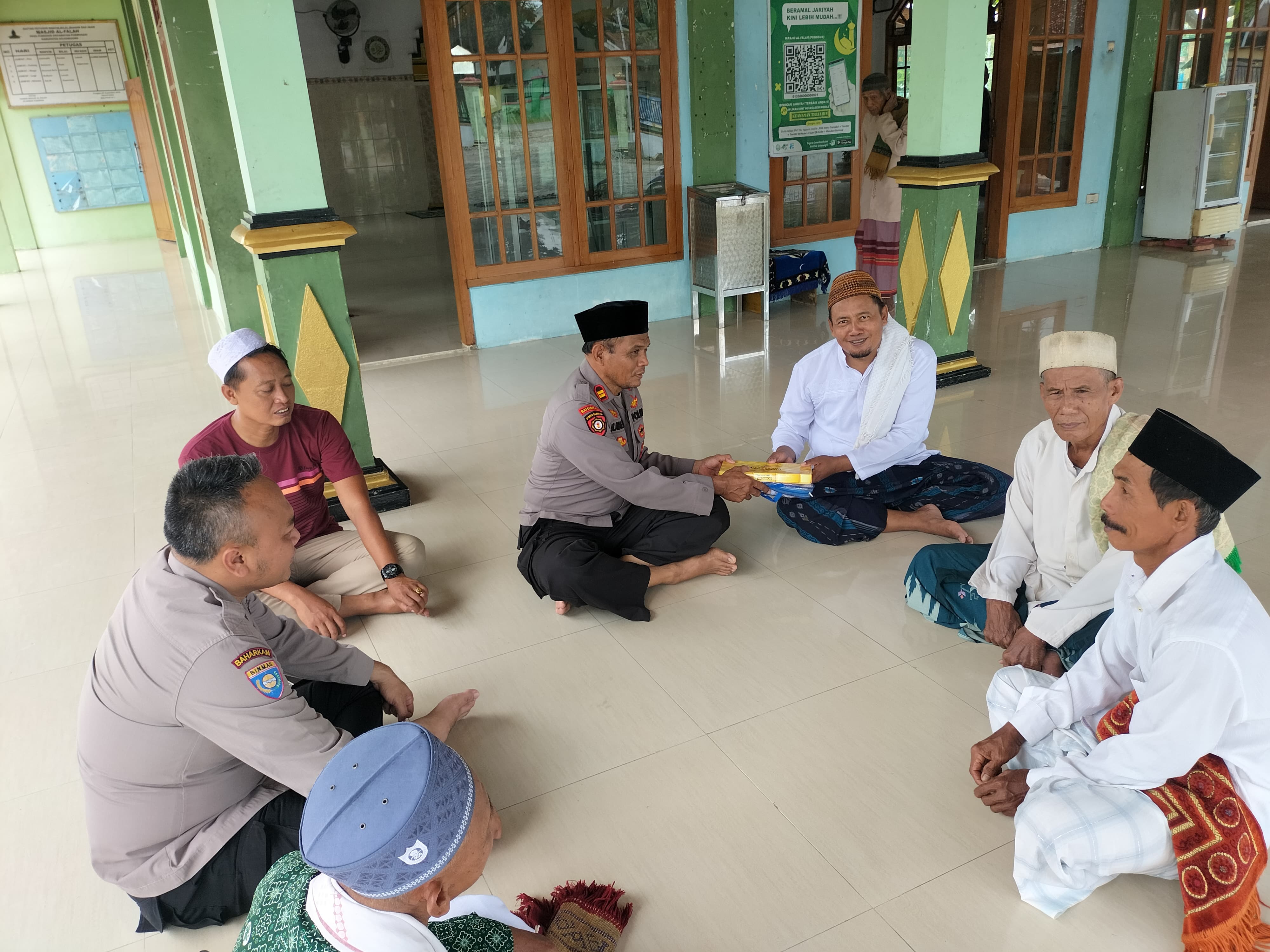 Imbau Kamtibmas, Kapolsek Purwosari Silaturahmi dengan Tokoh Agama