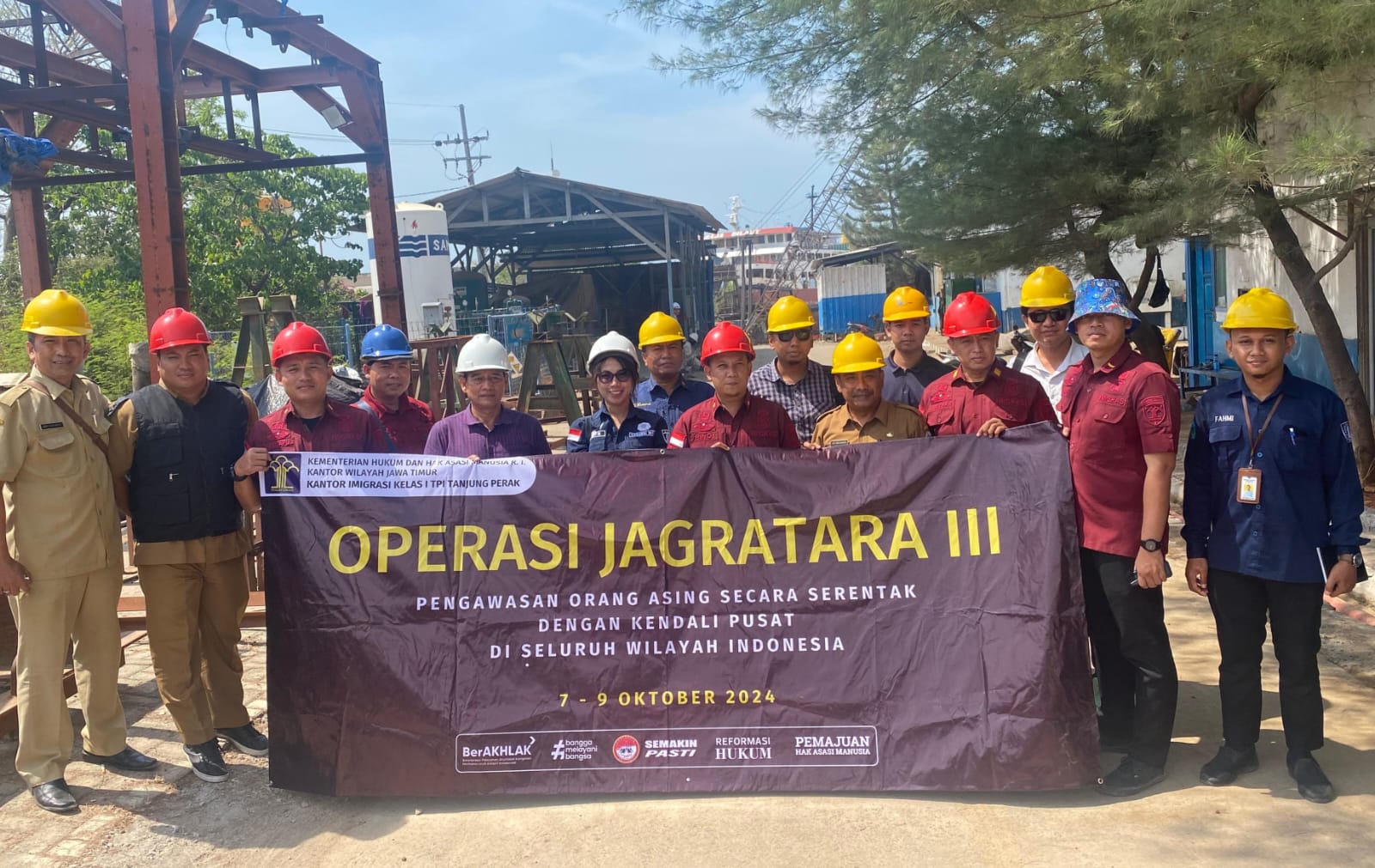 Operasi Jagratara Tahap III Pastikan WNA Patuhi Aturan Imigrasi Tanjung Perak