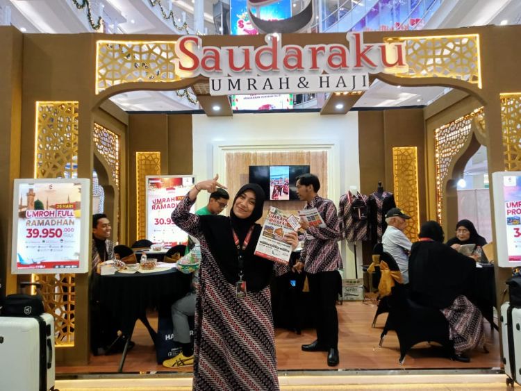 Saudaraku Tour & Travel Tawarkan Paket Umrah DP Fleksibel Memorandum Umrah Ramadan Expo 2025