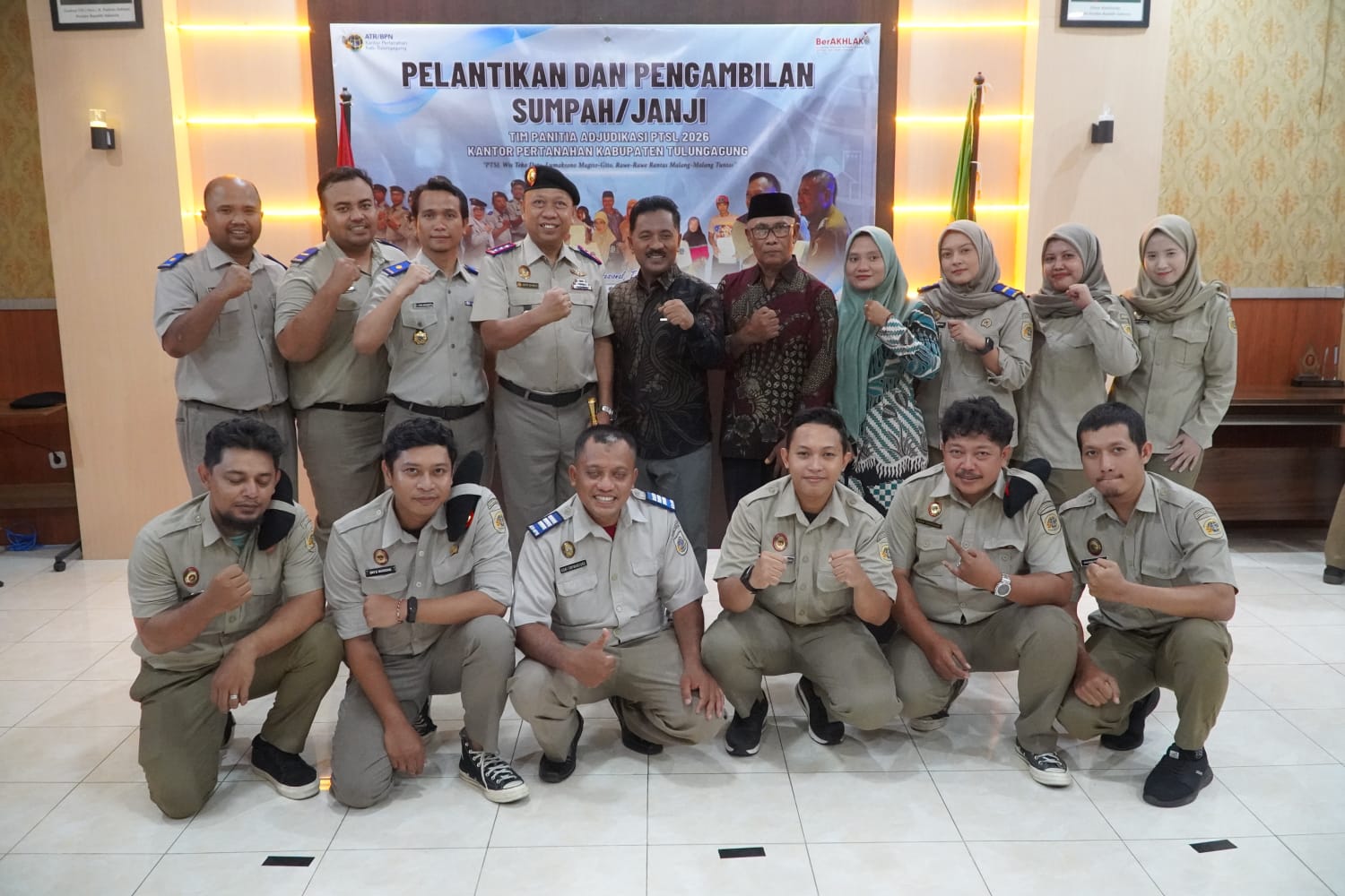 Kantah ATR/BPN Tulungagung Optimistis PTSL 2026 Beres Tepat Waktu