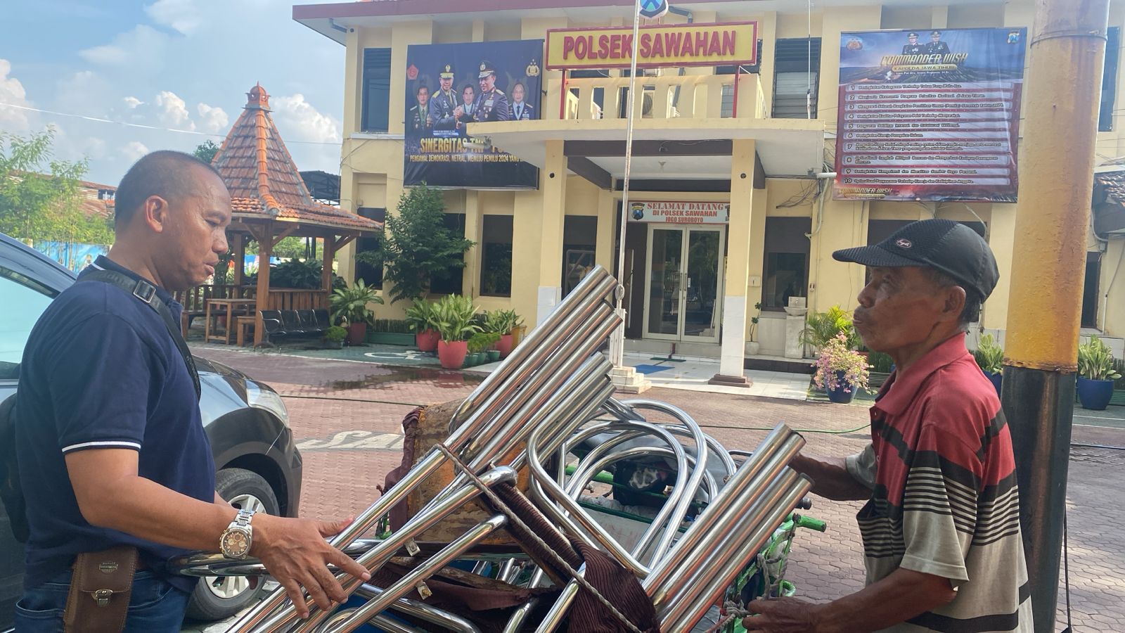 Polisi Buru Pencuri Kursi di Rumah Jalan Argopuro