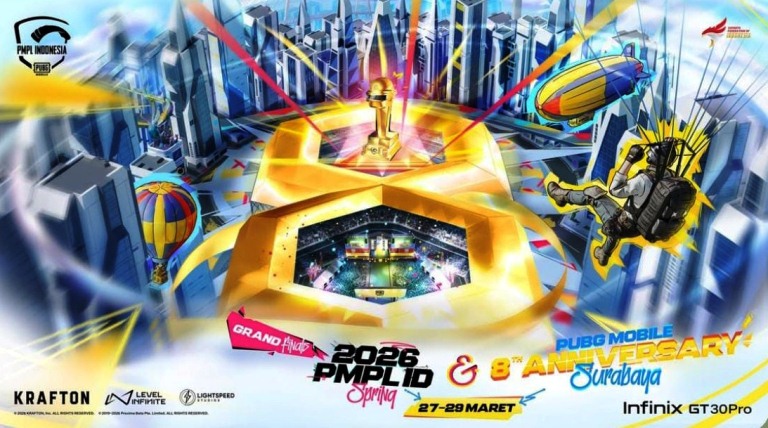PMPL ID Spring 2026 Grand Final di Surabaya, 3 Hari Nonstop dari Sore hingga Malam