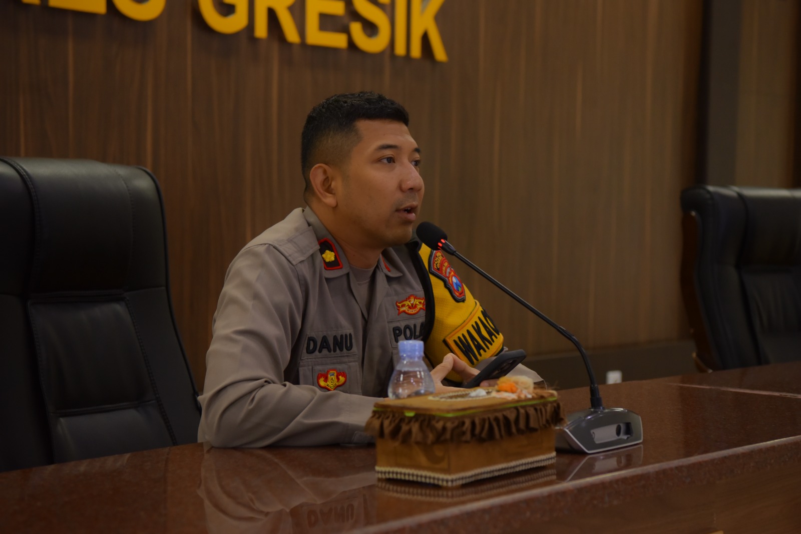 Wakapolres Gresik Kompol Danu Tegaskan Peran Strategis Bhabinkamtibmas di Awal Tahun 2025