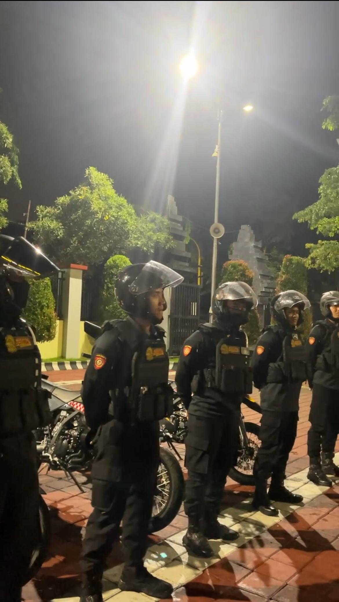 Tim Raimas Kalamunyeng Polres Gresik Penjaga Kondusivitas