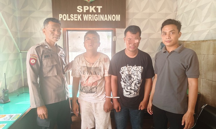 Polsek Wringinanom Amankan Dua Pelaku Curat di Kios Seblak Pasinan