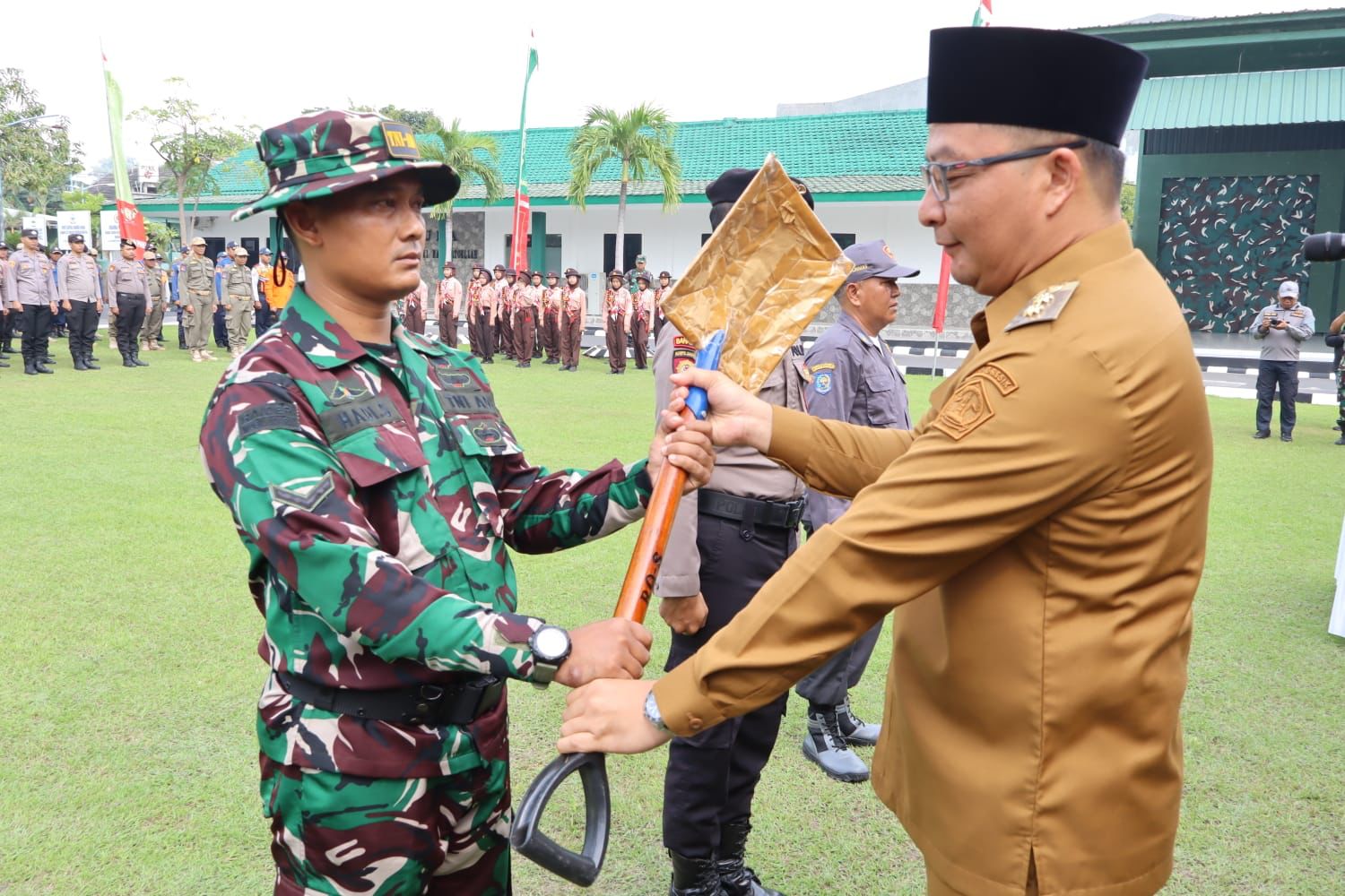 TMMD Ke-124 Gresik Resmi Dibuka, Fokus Pemerataan Pembangunan Wilayah Tertinggal