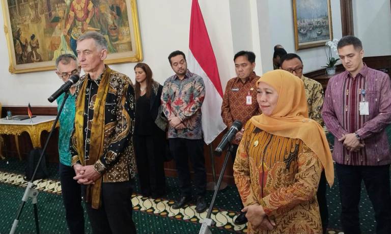 Jerman Siap Dukung Pengembangan Transportasi Publik hingga Kesehatan di Jawa Timur