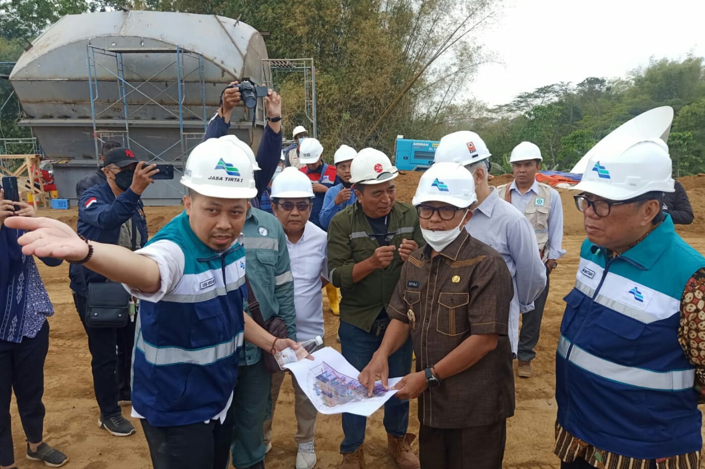 Walikota Malang Cek Kesiapan Uji Coba Instalasi Pengolahan Air