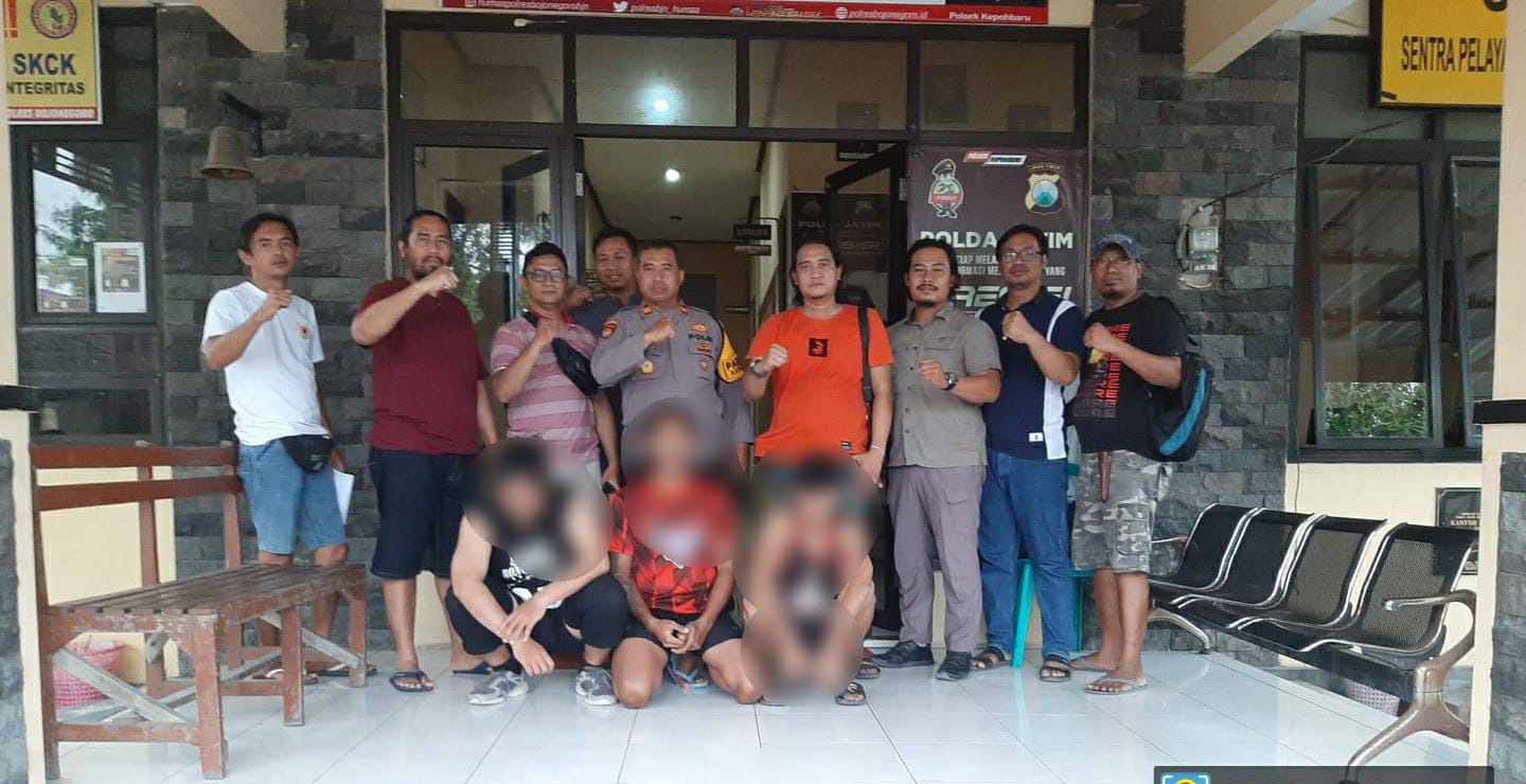 Kurang dari 24 Jam, Polres Bojonegoro Tangkap Pelaku Pengeroyokan