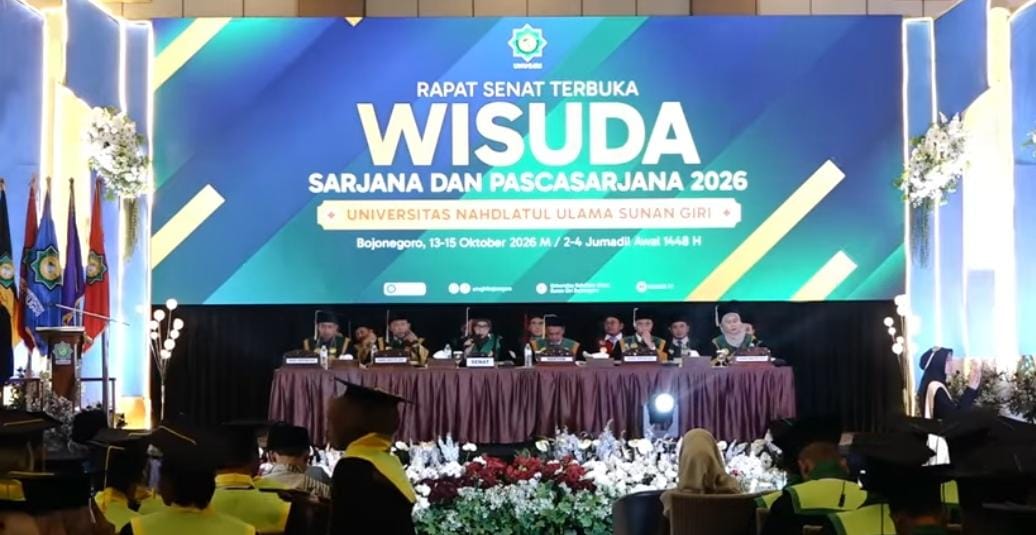 Wisuda 948 Lulusan 2026, Unugiri Bojonegoro Dorong Alumni Kiprah hingga Kancah Internasional