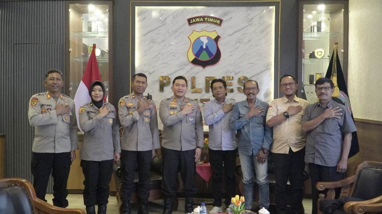 Kapolres Blitar Audiensi dengan Petani Jagung dari Empat Daerah