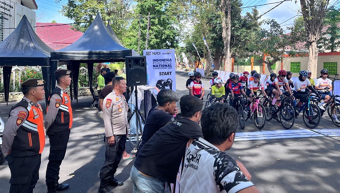 Polresta Banyuwangi Turunkan Ratusan Personel, Amankan Etape 3 Kejurnas Road Race 2025