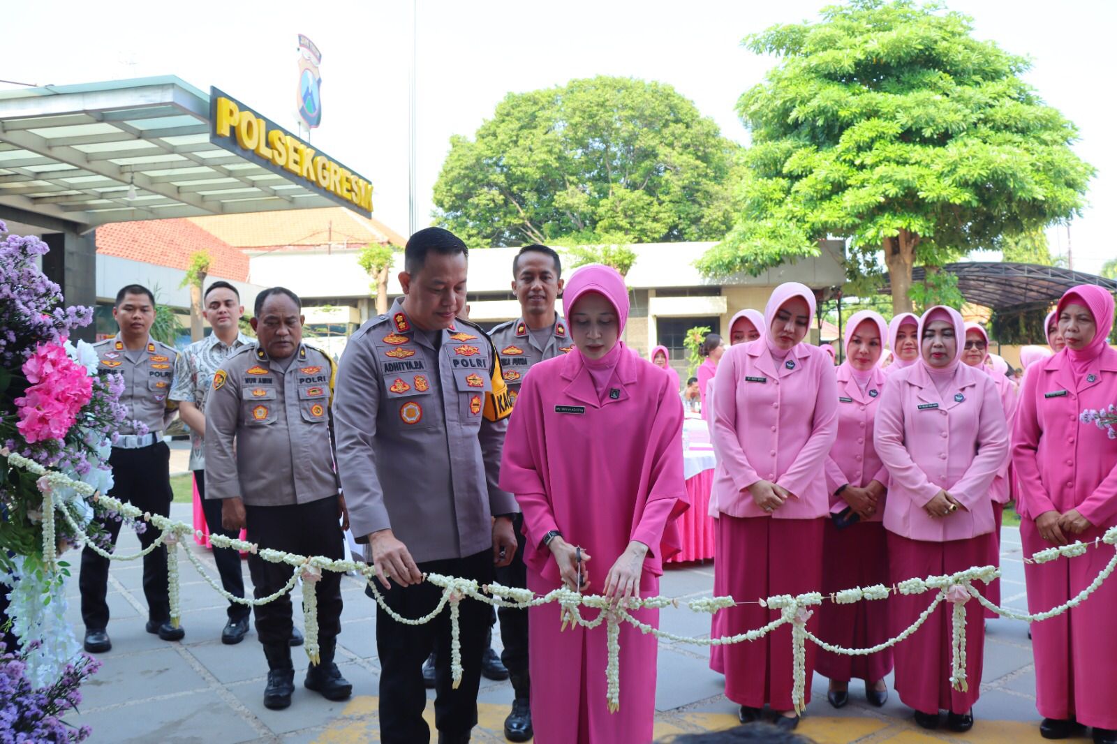 Kantor Bhayangkari Cabang Gresik Diresmikan