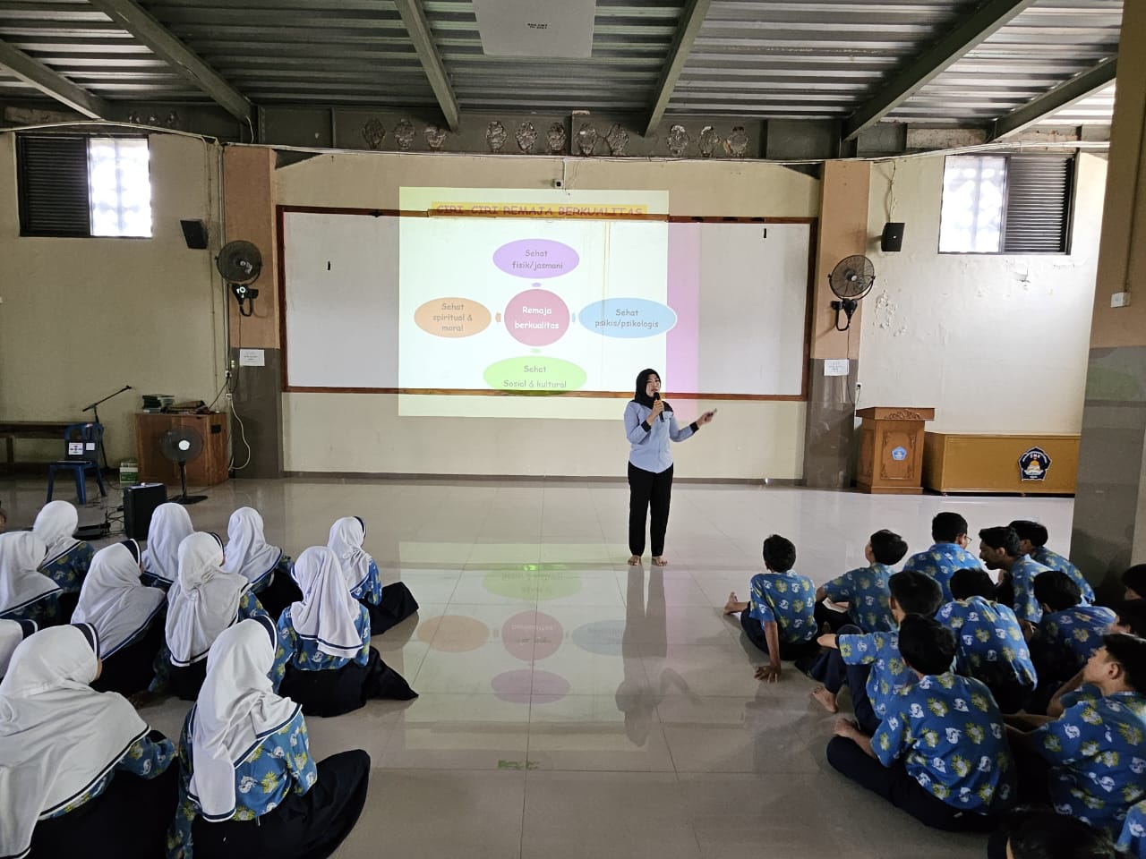 Polisi Edukasi Bahaya Bullying di SMK Yapalis