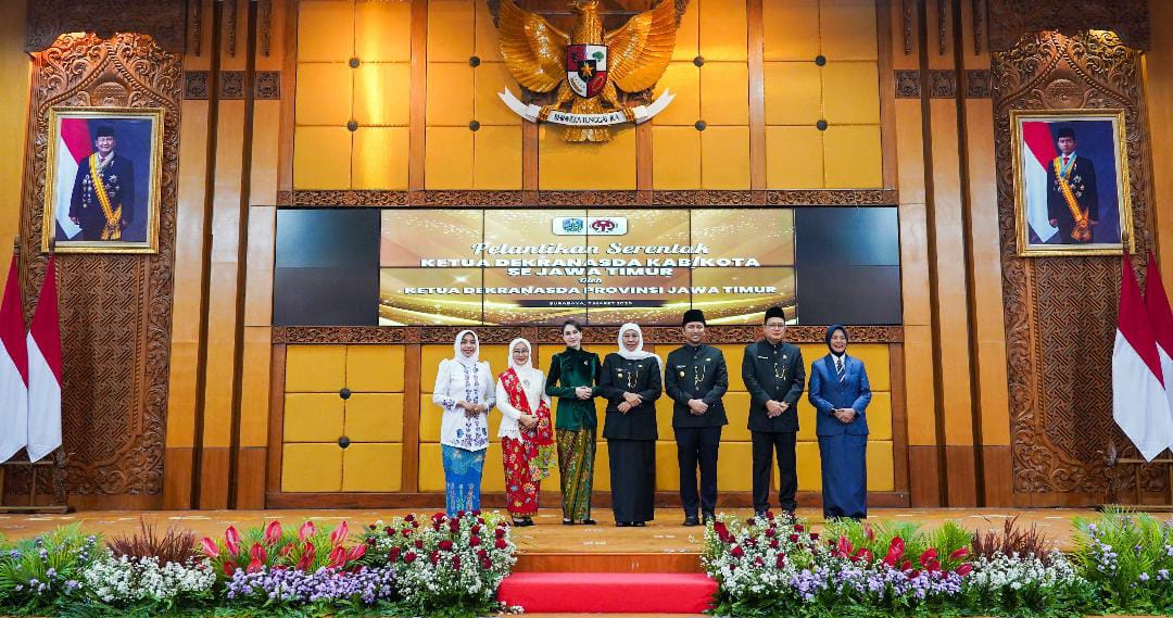 Cantika Wahono Dilantik sebagai Ketua Dekranasda Kabupaten Bojonegoro