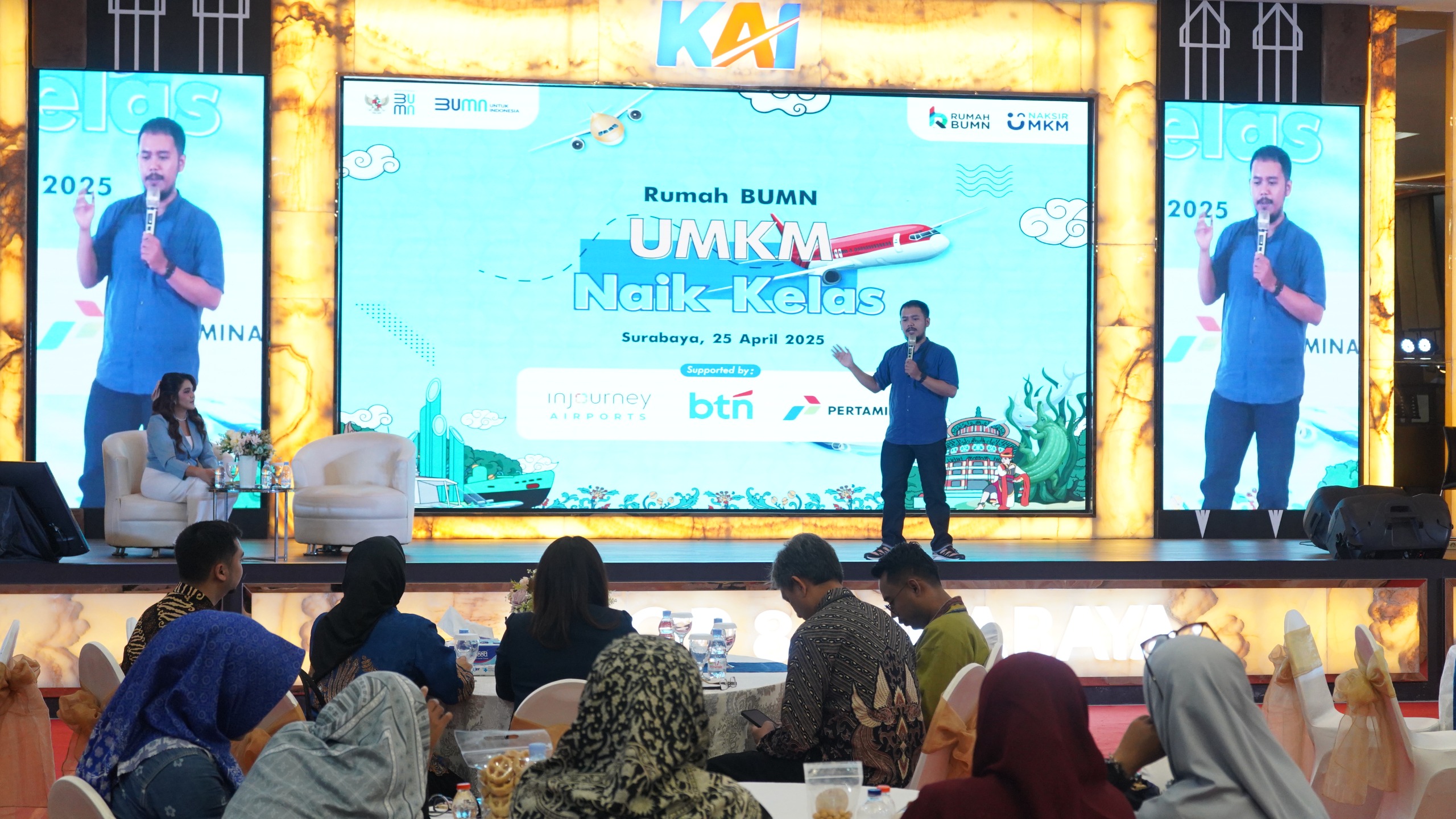 KAI Daop 8 Surabaya Dukung Pelatihan UMKM Naik Kelas Kementerian BUMN untuk Ekonomi Inklusif dan Berkelanjutan