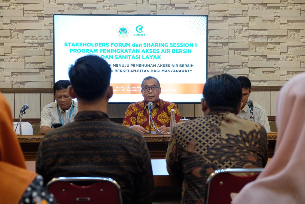 Masih Jauh dari Target, Pemkab Gresik Percepat Program Air Bersih dan Sanitasi Aman