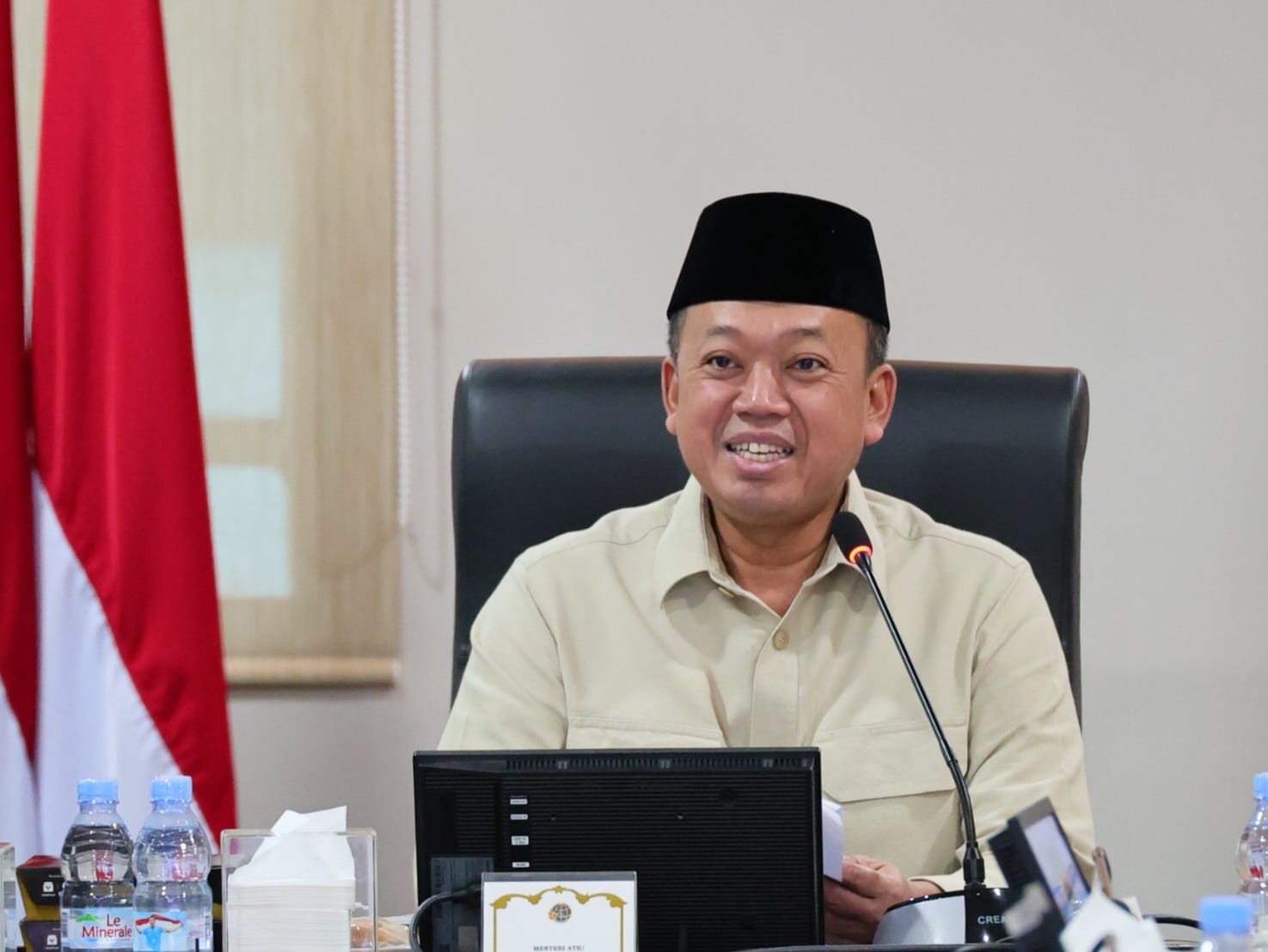 Menteri Nusron Rakor dengan Organisasi Lintas Agama, Selesaikan Pendaftaran Tanah Rumah Ibadah