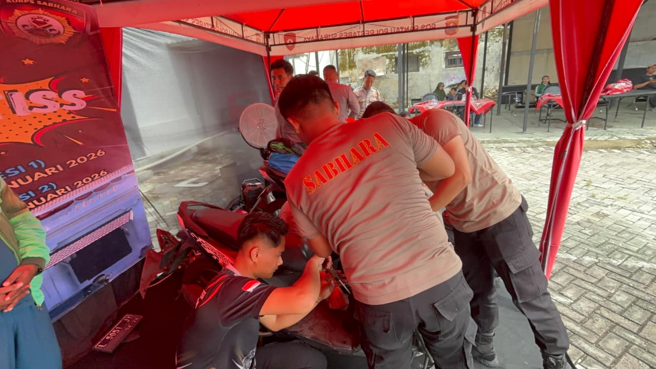 2.500 Alarm Motor Disebar ke 24 Polsek Jajaran Polrestabes Surabaya, Masyarakat Bisa Pasang Gratis