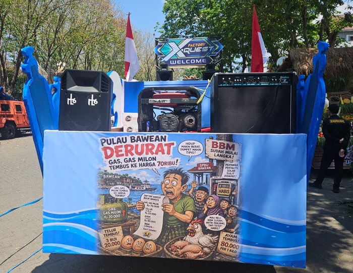 Warga Bawean Usung Isu Akses Laut di Gresik Merdeka Carnival 2026, Desak Kapal Lebih Besar