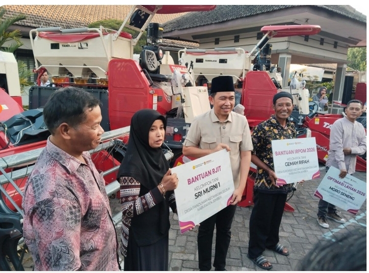 Jember Pecahkan Rekor, Bantuan Alsintan Rp312 Miliar Digelontorkan untuk Petani