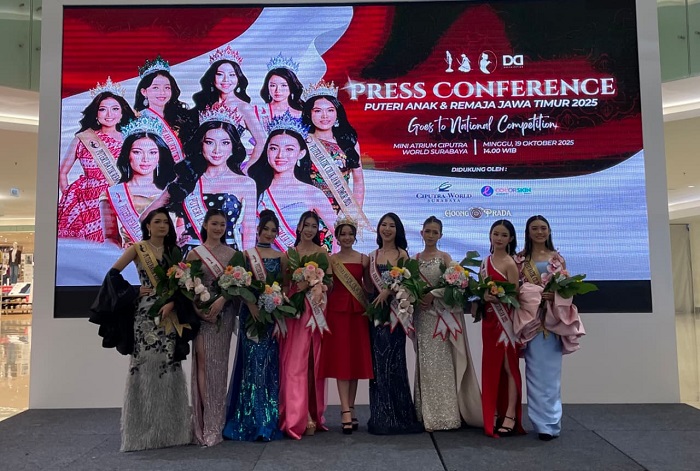 Puteri Anak dan Remaja Jawa Timur 2025 Siap Melangkah di Tingkat Nasional