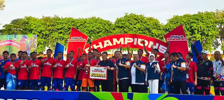 Piala Presiden U-12 dan U-15 Sukses Digelar Lahirkan Talenta Muda Berbakat