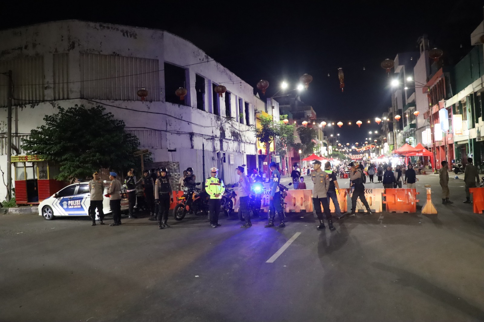 Ciptakan Rasa Aman, Polres Pelabuhan Tanjung Perak Patroli Harkamtibmas Antisipasi Kejahatan Jalanan