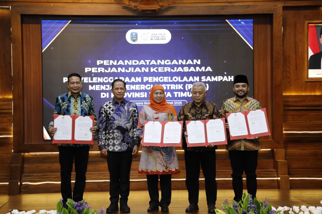 Penandatanganan PKS PSEL, Kota Malang Dukung Transformasi Pengelolaan Sampah