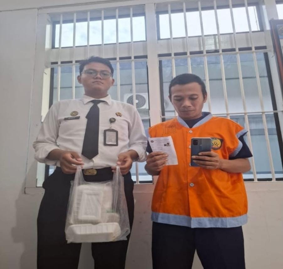 Petugas Lapas Tulungagung Gagalkan Penyelundupan Handphone Lewat Kunjungan WBP
