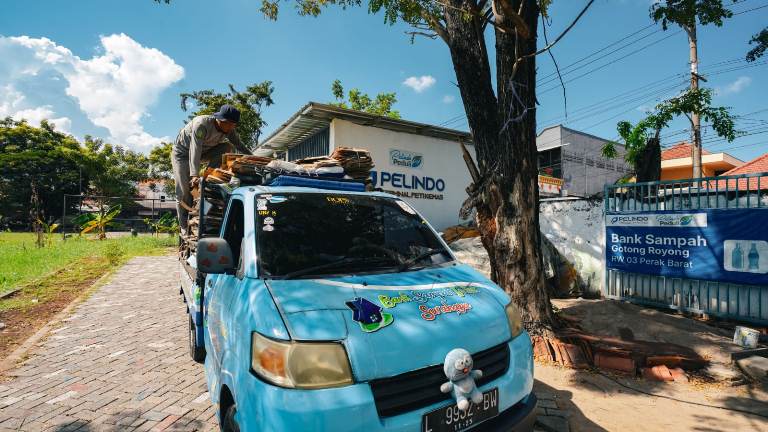 Peduli Lingkungan, SPTP dan TPS Dirikan Bank Sampah