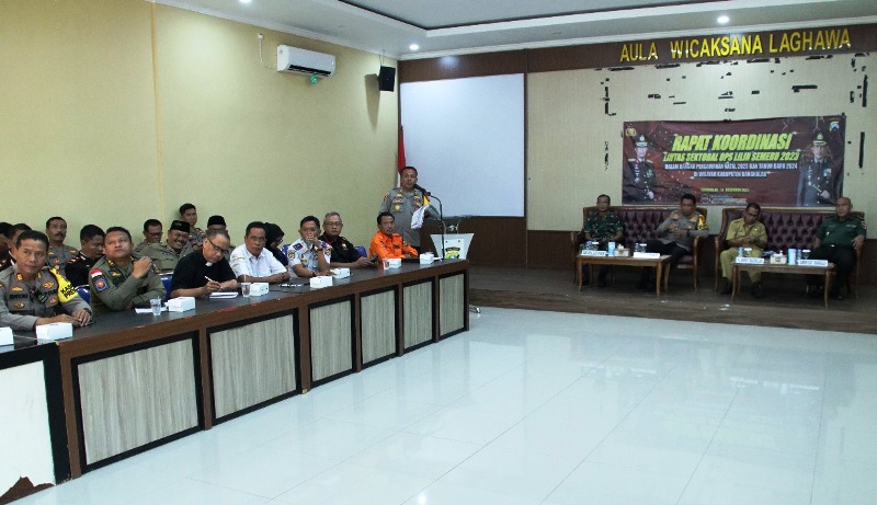 Nataru, Polres Bangkalan Sebar  271 Personel Gabungan di 6 Pos Pengamanan
