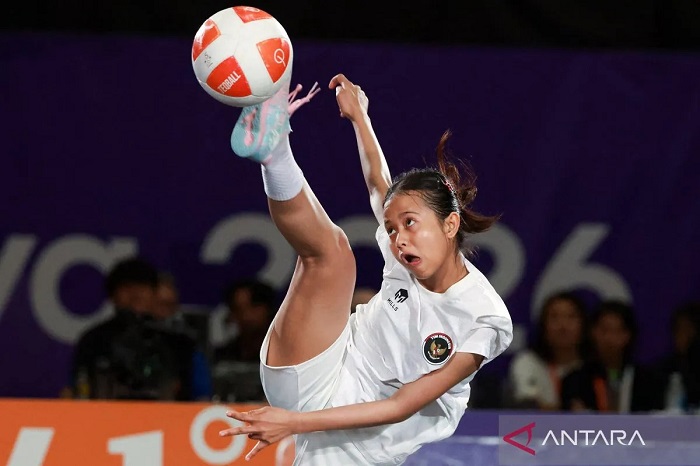 Sumaya Raih Perak Teqball Putri Asian Games 2026 di Nagoya