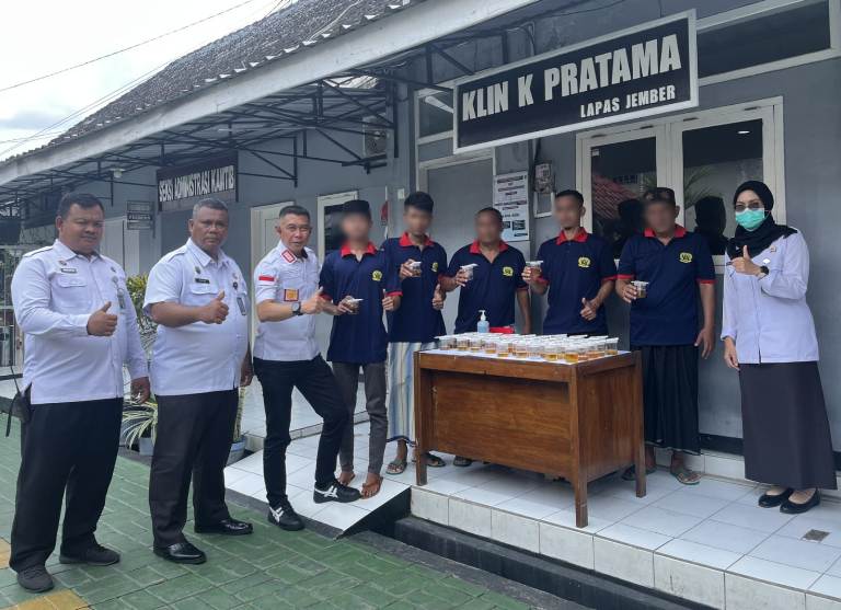 Lapas Jember dan GENNESA Kuatkan Rehabilitasi Narkotika, 100 Persen Warga Binaan Negatif Narkoba