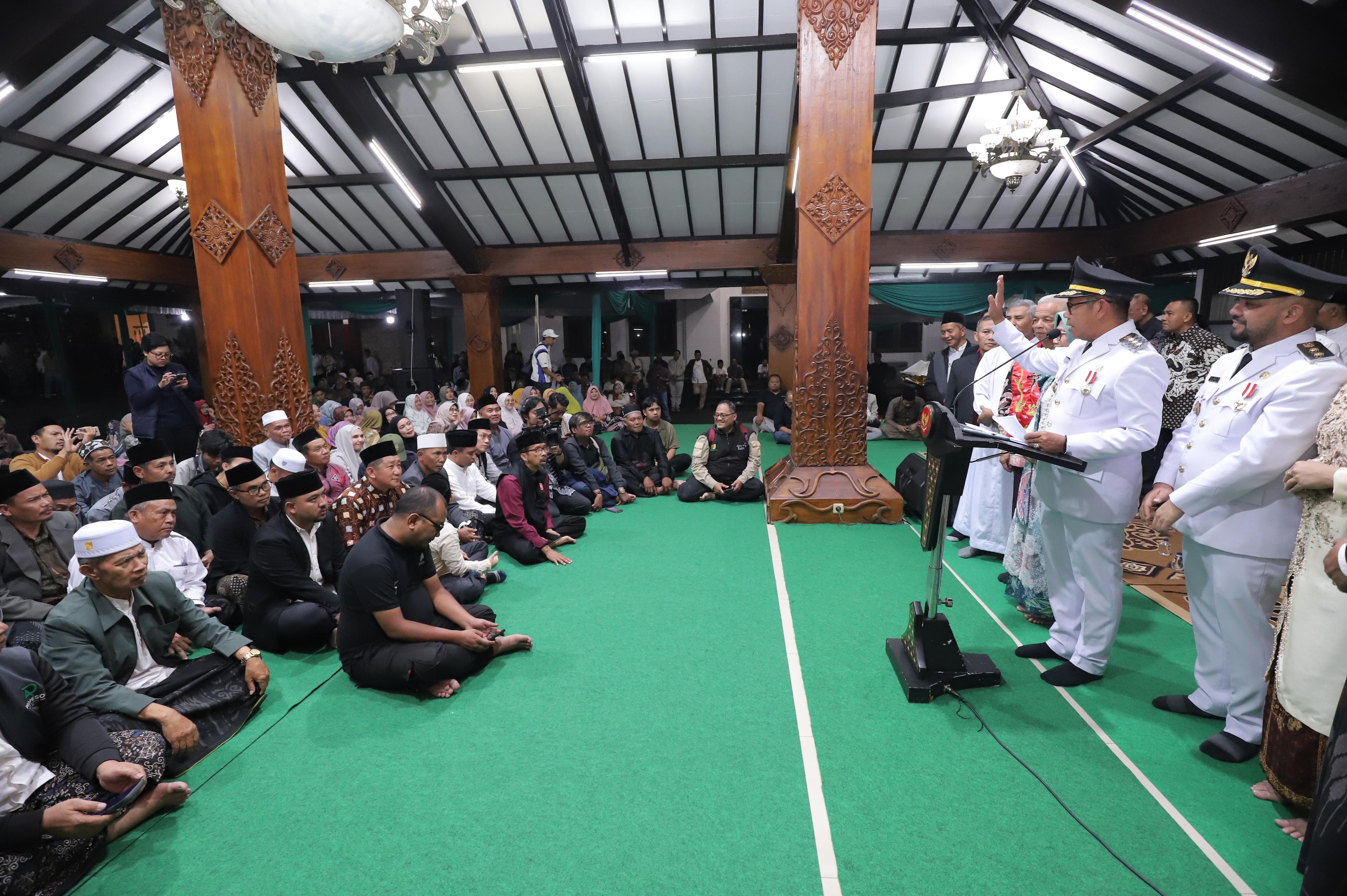 Masyarakat Kota Batu Gelar Doa Lintas Agama, Sambut Wali Kota Nurochman dan Wakil Wali Kota Heli Suyanto