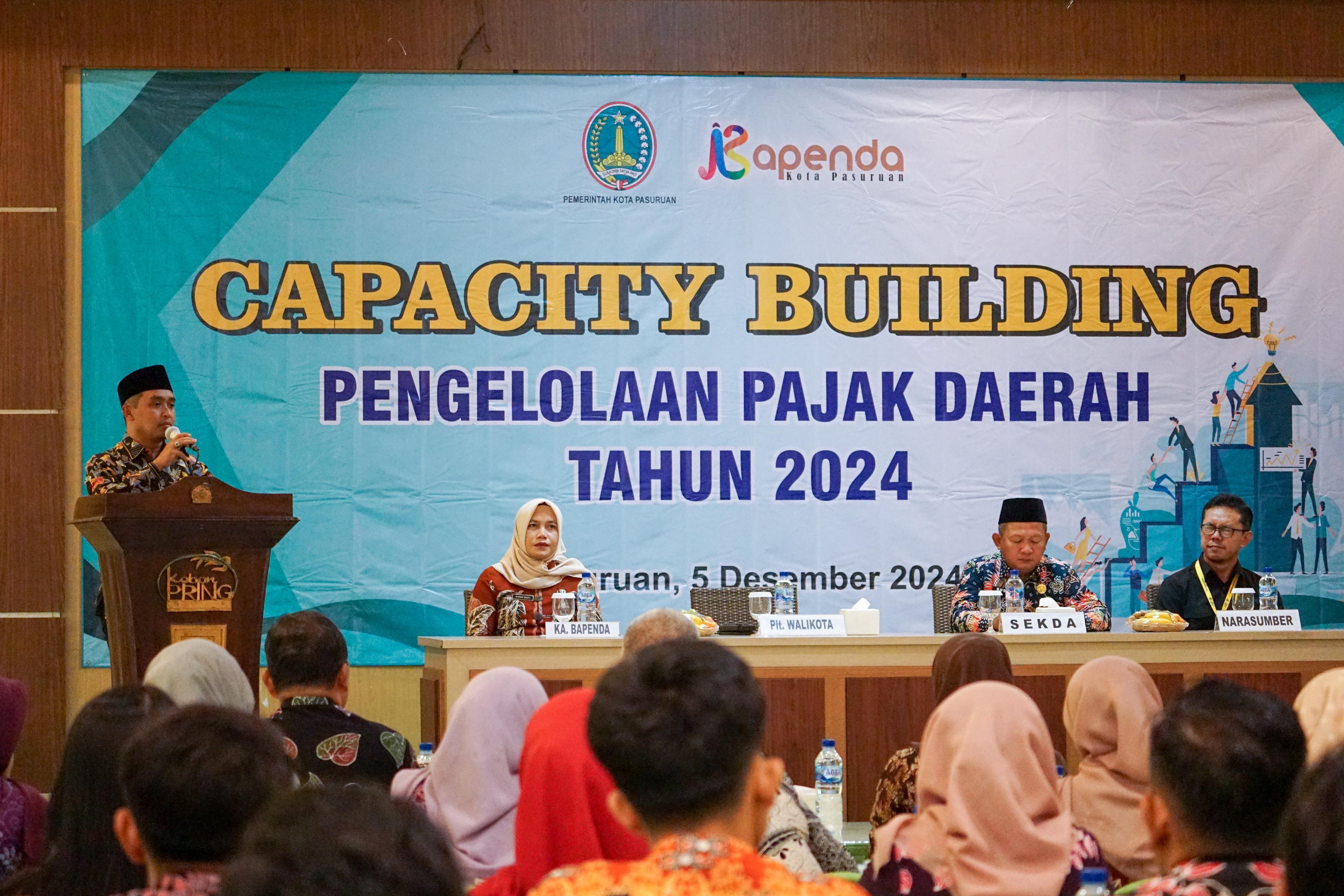 Tingkatkan Strategi Pajak Daerah, Mas Adi Buka Capacity Building