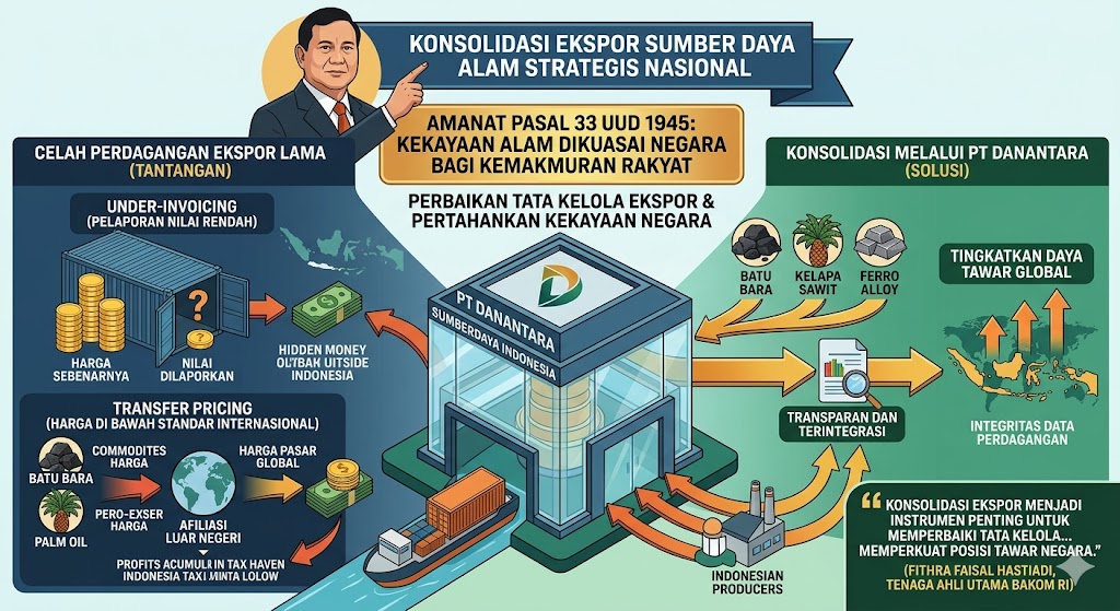 Perbaikan Tata Kelola Ekspor SDA, Angkat Daya Tawar Indonesia di Mata Dunia
