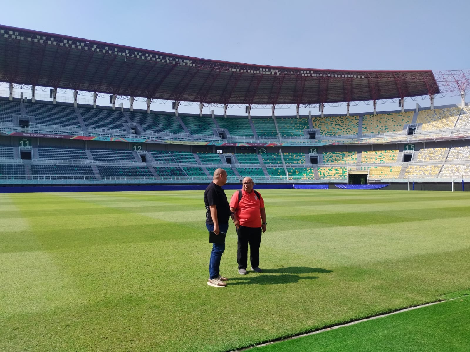 Jelang Pertandingan Piala AFF U-19 di Surabaya, PSSI Inspeksi Venue Stadion GBT dan G10N