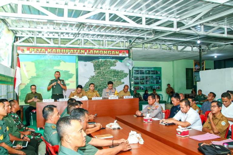 Wujudkan Swasembada Pangan di Lamongan, Rakor Sergap Digelar