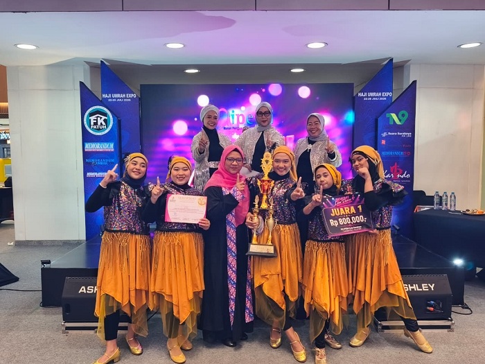First Line Junior Juara 1 Line Dance Competition Haji Umrah Memorandum 2026 
