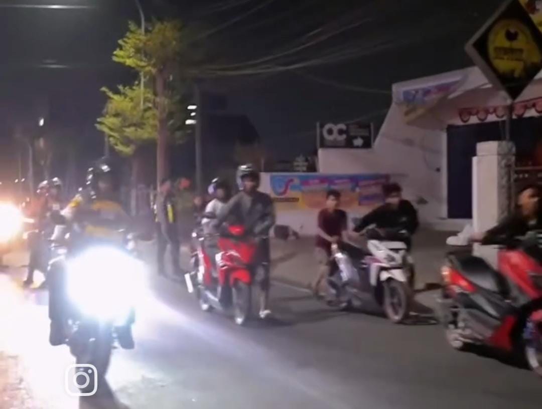 Patroli Cipta Kondisi, Polres Bojonegoro Amankan 48 Sepeda Motor
